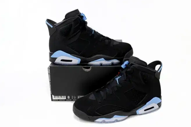 One Kick Air Jordan 384664-006 UNC Retro 6 0605